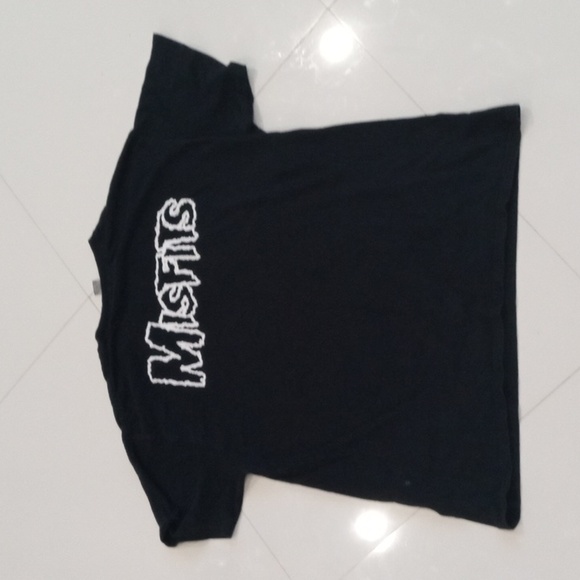 MISFITS BLACK TEE Unisex - Picture 2 of 3